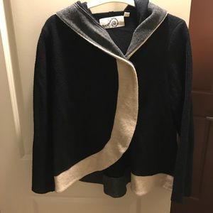 Anthropologie sweater with hood